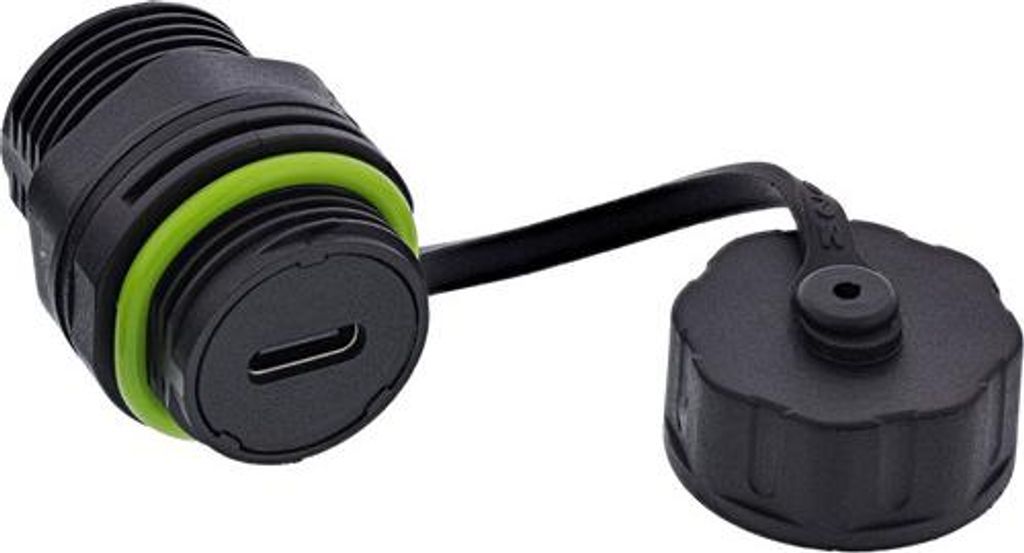 InLine USB-C-Kabelkupplung, mini, IP68, geschirmt, 2x USB-C Buchse