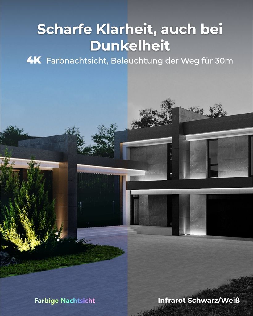 Reolink 4K Überwachungskamerasystem 8MP Ultra HD, 2,4/5 GHz Produktbild 3