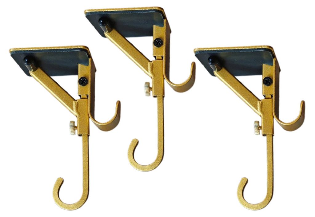 Kamin-Strumpfhaken, Kaminsims-Girlandenaufhänger, robustes, belastbares und verstellbares Design, strapazierfähiger 2-in-1-Strumpf- und Girlanden...