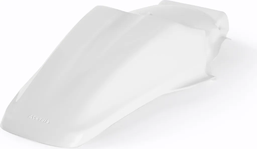Garde-boue arrière rigide et flexible blanc Acerbis Kawasaki KX 85