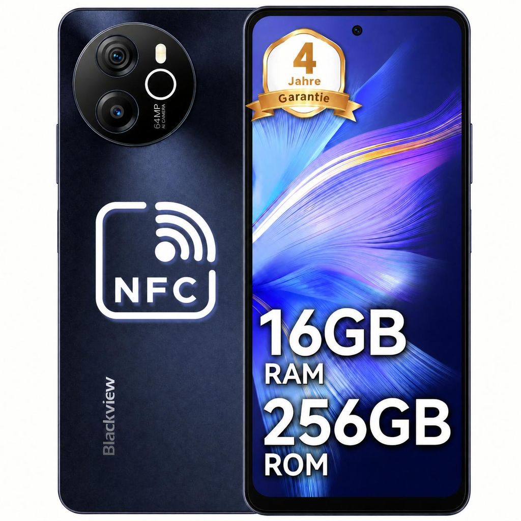 Blackview Shark 8 Smartphone, los toestel, 16GB+256GB, Productafbeelding 