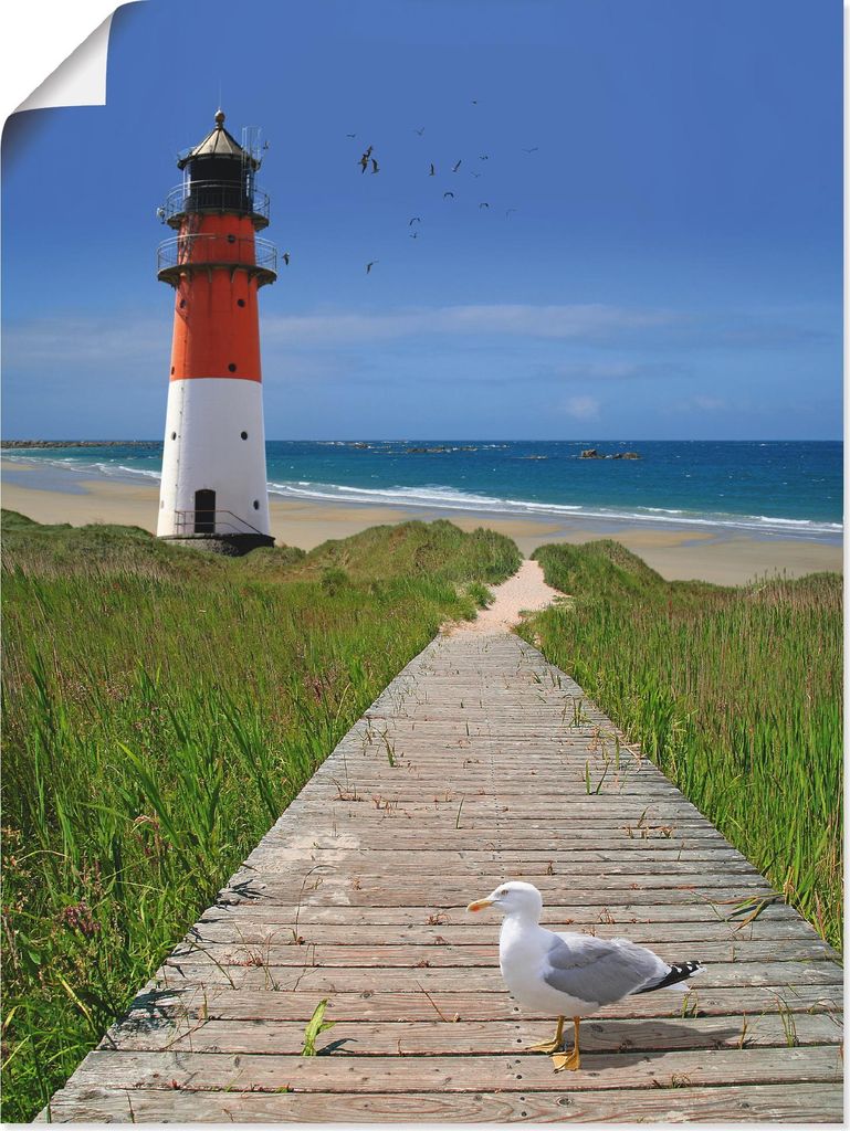 ARTland Poster Der Weg zum Meer Größe: 30x40 cm