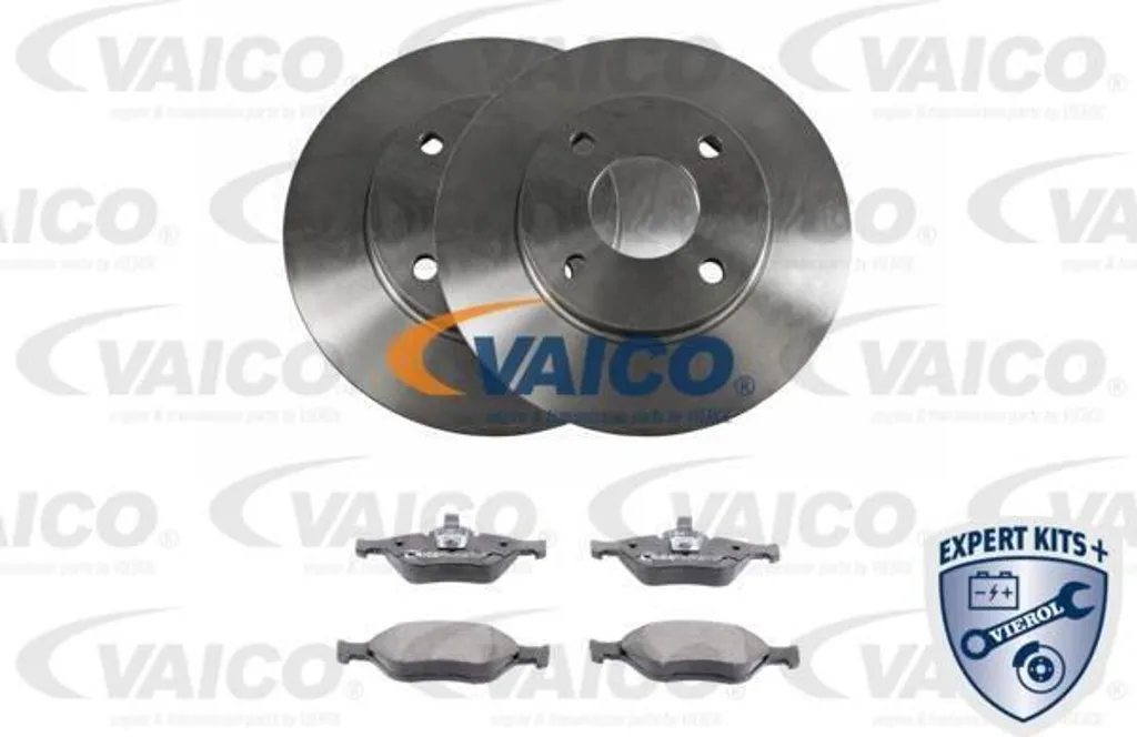 Kit de Frein VAICO V25-2205 Disque et Plaquettes OE 3573537 pour Fiesta
