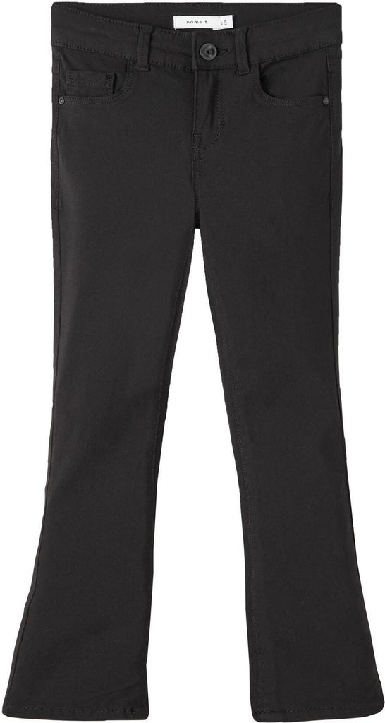 NAME IT Schlaghose Bootcut aus Stretch-Stoff Mid Waist Wide Leg NKFPOLLY Größe: 116