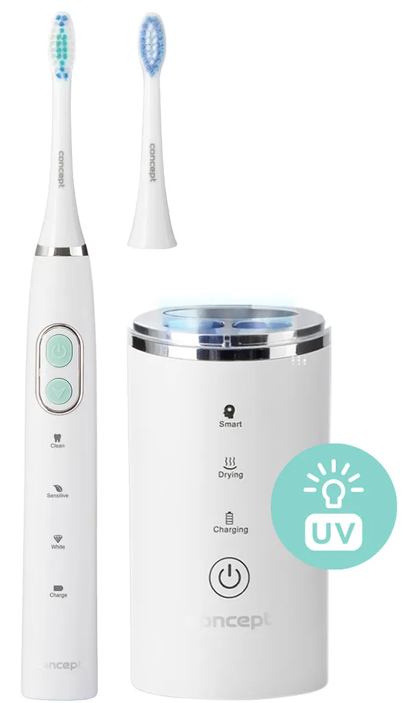 Têtes de brosse Concept ZK0001 Daily Clean contre la plaque dentaire