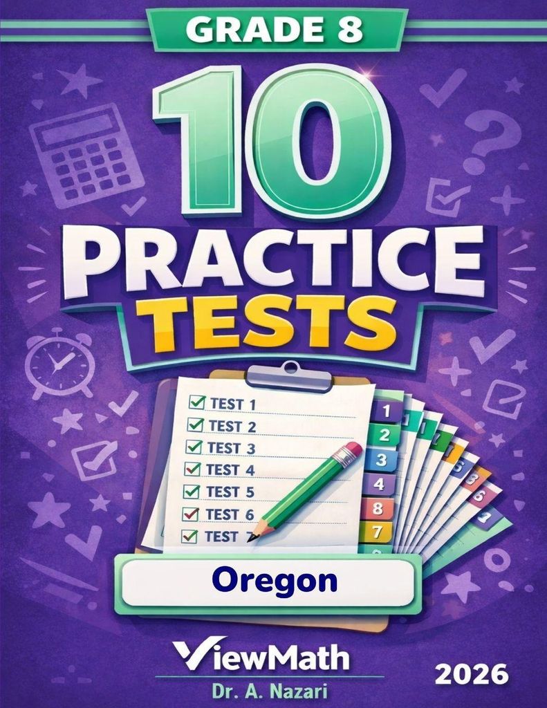 10 Oregon OSAS Grade 8 Math Practice Tests