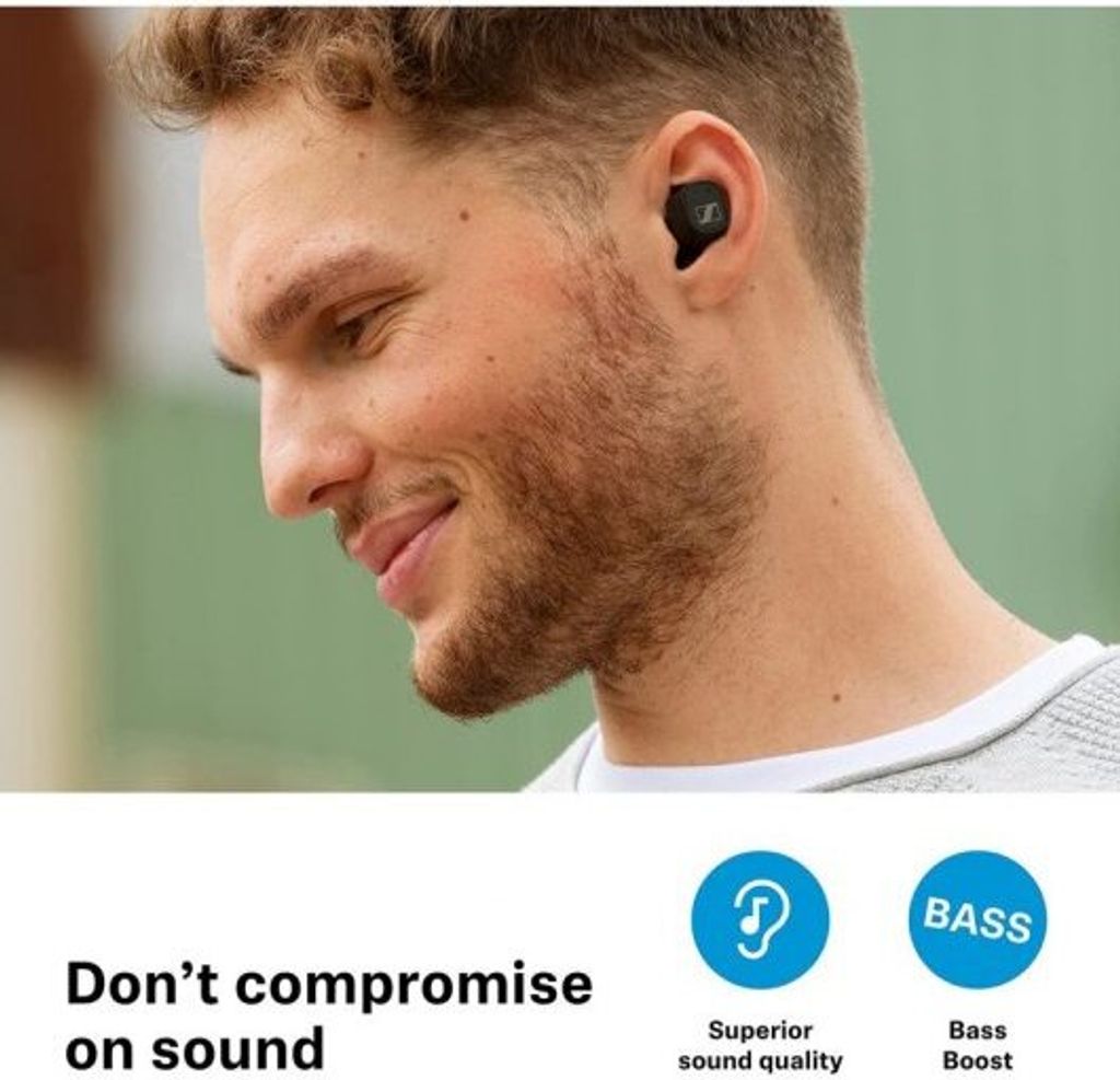 Sennheiser ECOUTEURS TW CX PLUS NOIR Obrázok produktu 8