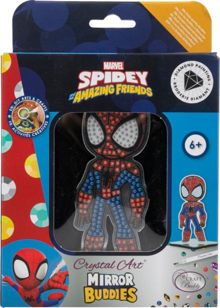 DC Comics - Crystal Art - Mirror Buddies - Spider-Man