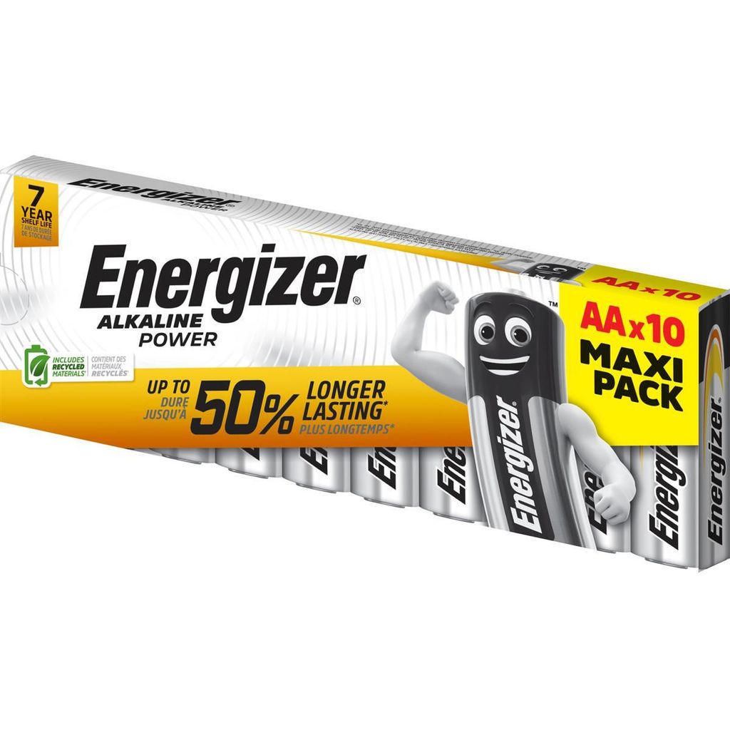 Energizer Pile E300172900 AA/Mignon/LR6 10 pcs/paquet. Image du produit 