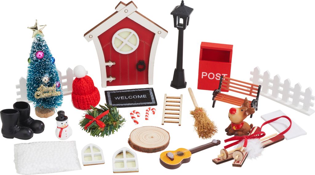 VBS Wichteltür-Set "Tomte & Jonte", 24 Teile