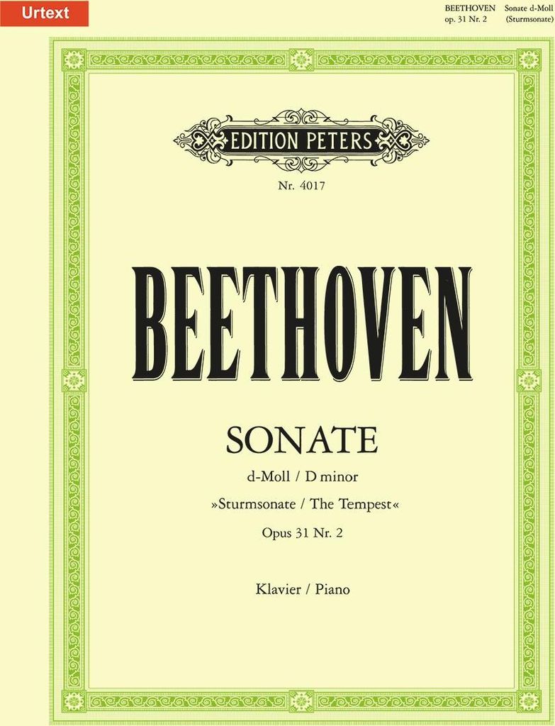 Klaviersonate Nr. 17 in d-Moll op. 31 Nr. 2 the Tempest