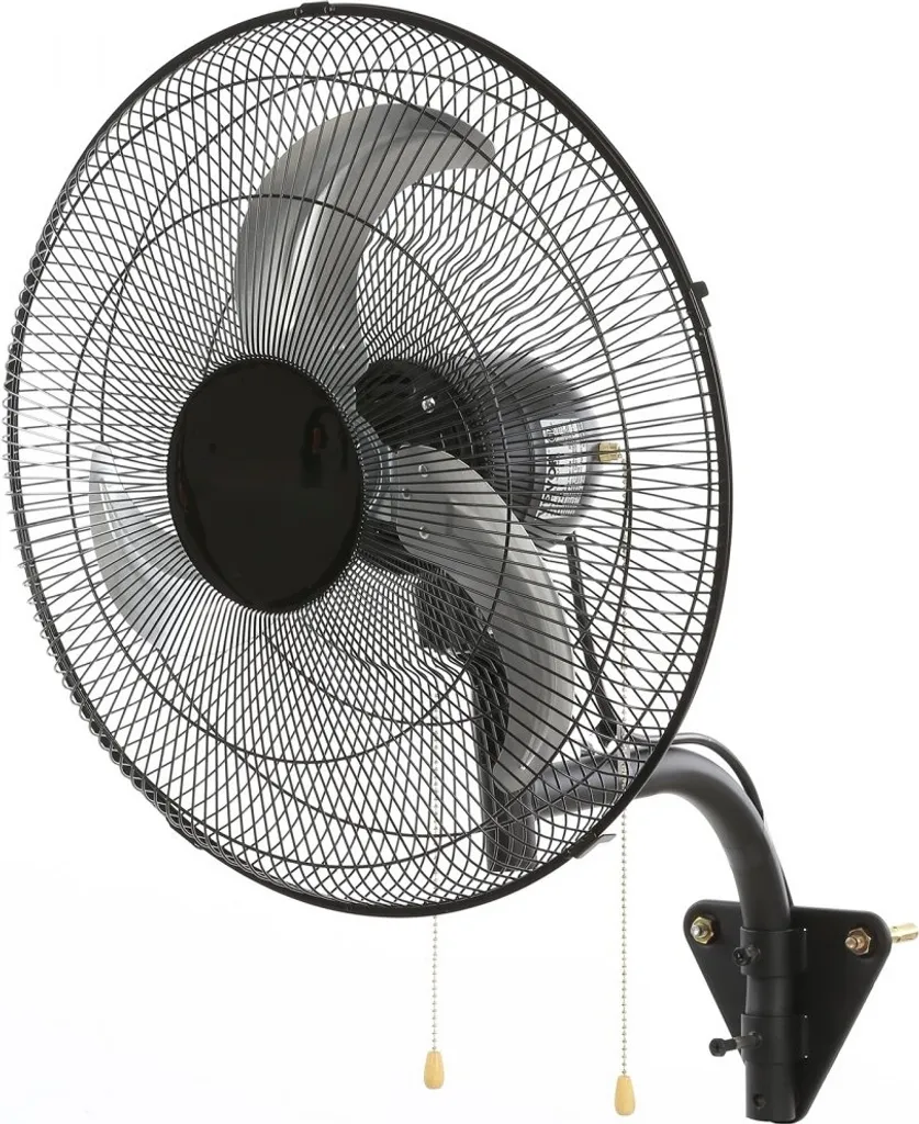 Ventilateur mural 4000 CFM haute performance avec 3 vitesses réglables