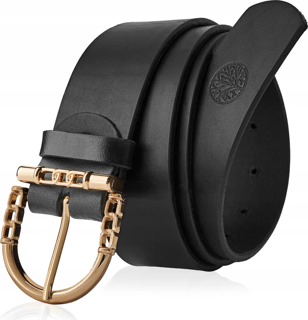 Cintura Uomo Betlewski LIC40D6ZLCZAR95 in Vera Pelle - Nero Elegante 95cm