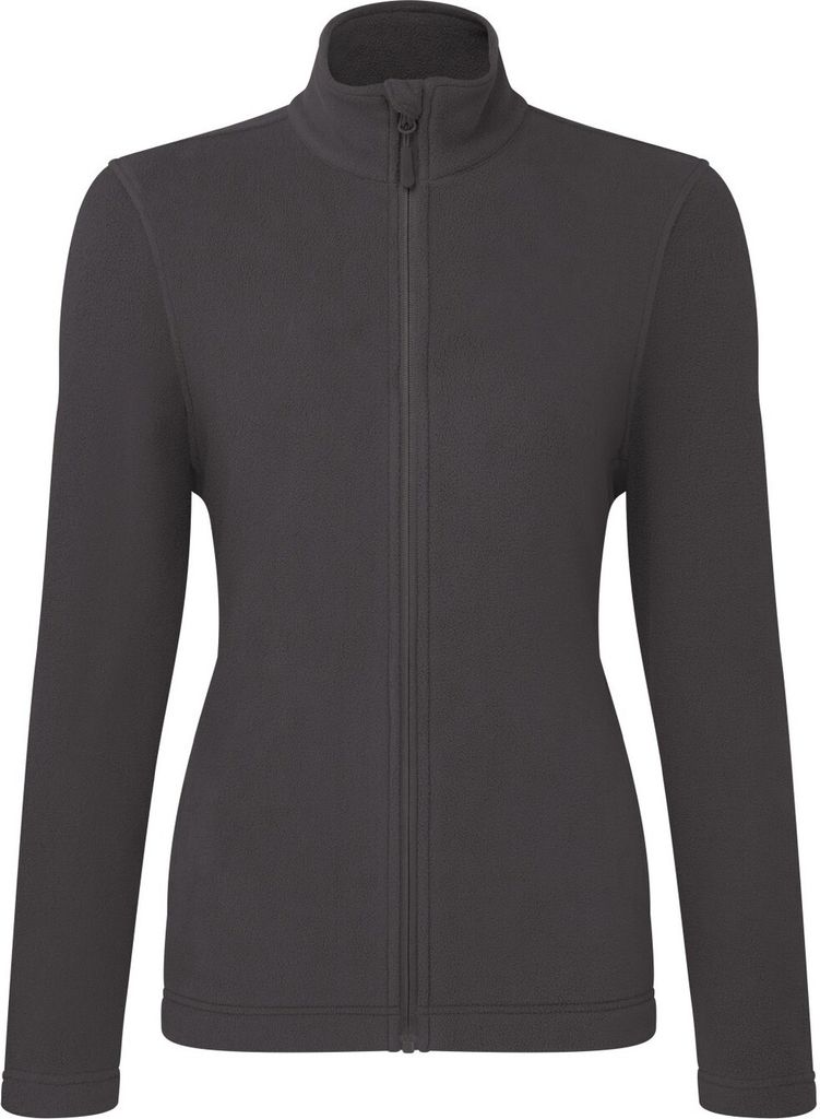 Premier - "Recyclight" Fleecejacke Durchgehender Reißverschluss für Damen PC5533 (3XL) (Dunkelgrau)