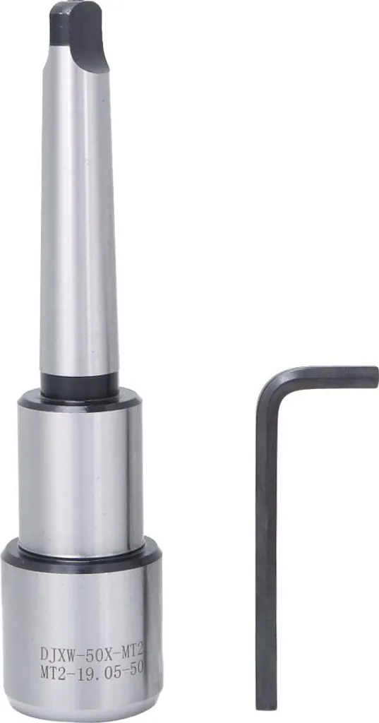 Mandrin Adaptateur Cône Morse 2 pour Fraise à Carotter 19mm avec Tuyau