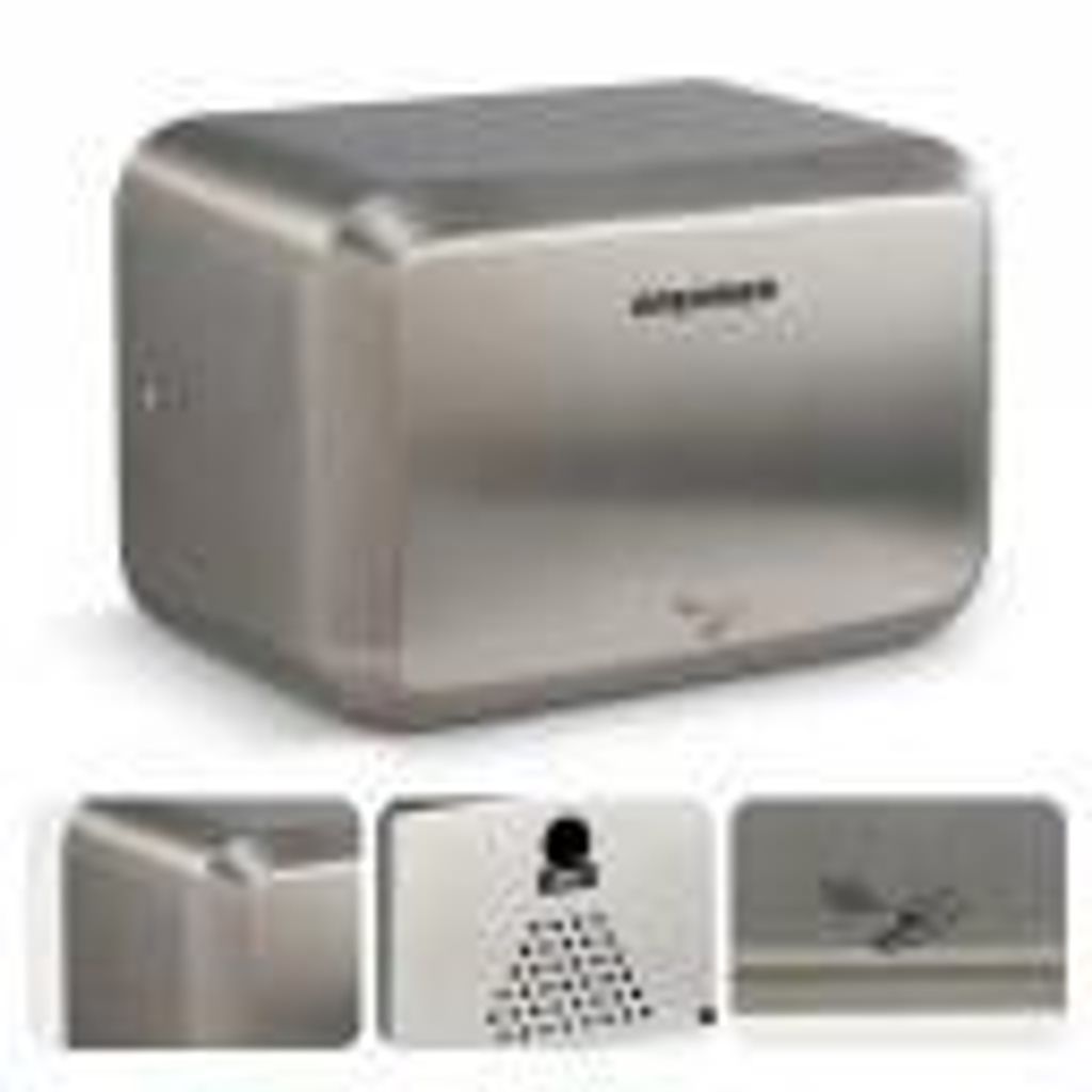 Bremmer Nano Blade Händetrockner Wandmontage Edelstahl Produktbild 