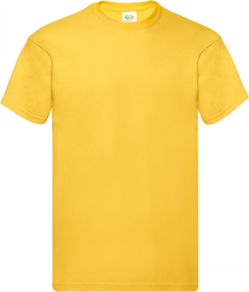 Fruit of the Loom 61-082-0 | Original Herren T-Shirt - Farbe: Sunflower - Größe: L