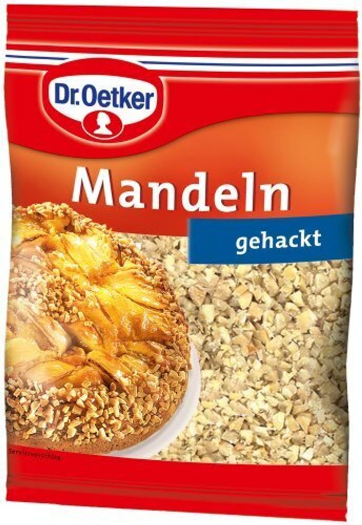 Dr. Oetker Mandeln gehackt, 5er Pack (5 x 100 g)