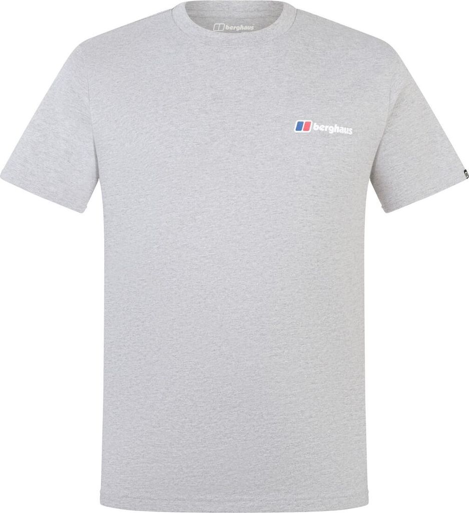 M Berghaus Class Logo Tee, T-Shirt Herren, HT6 GREY MARL BCI, M (50) - Berghaus