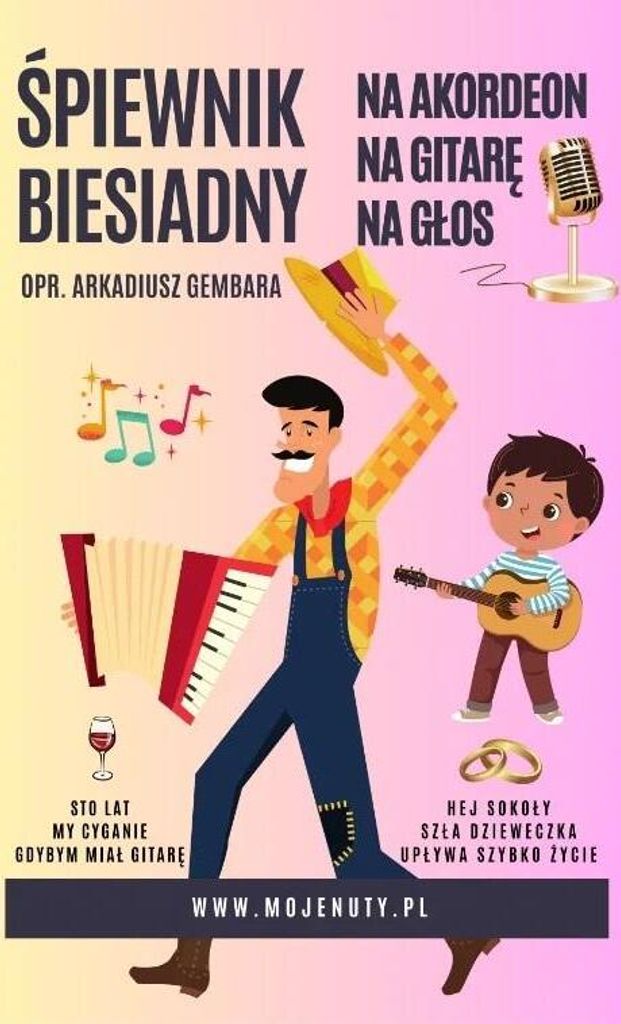 Śpiewnik Biesiadny Na Akordeon, Na Gitarę, Na Głos
