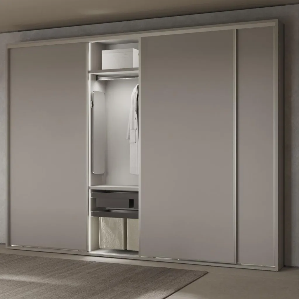 Miroir Intérieur pour Armoire Quartz : Solution Pivotante 180° et Compacte