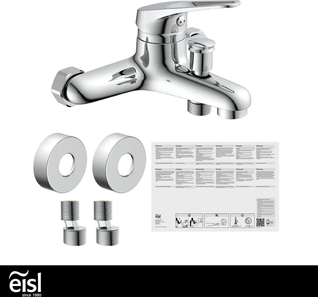 EISL SPEED Rubinetto Bagno Cromato Miscelatore Monocomando Lavabo - 5