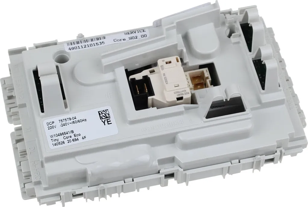 Carte de commande Whirlpool Tiny Domino à configurer pour dépannage