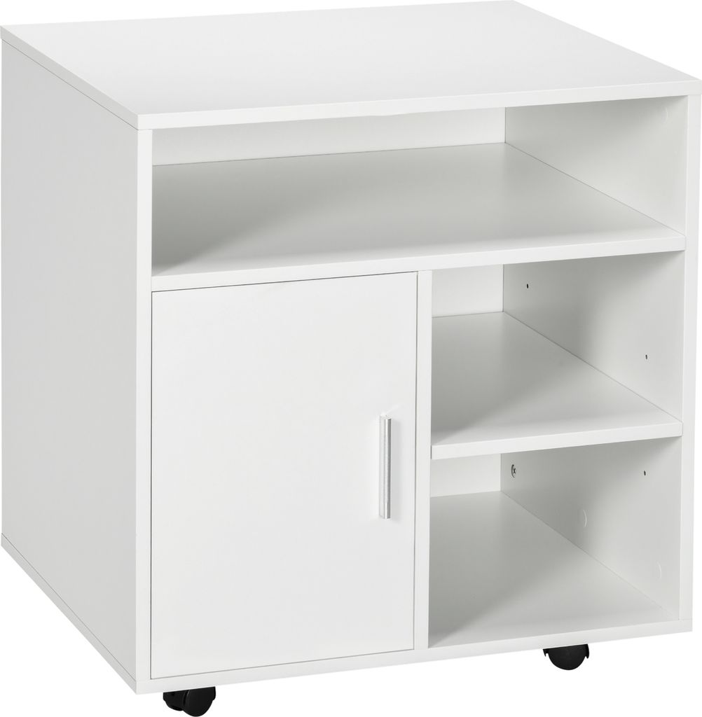 HOMCOM Support d'imprimante organiseur bureau caisson Image du produit 