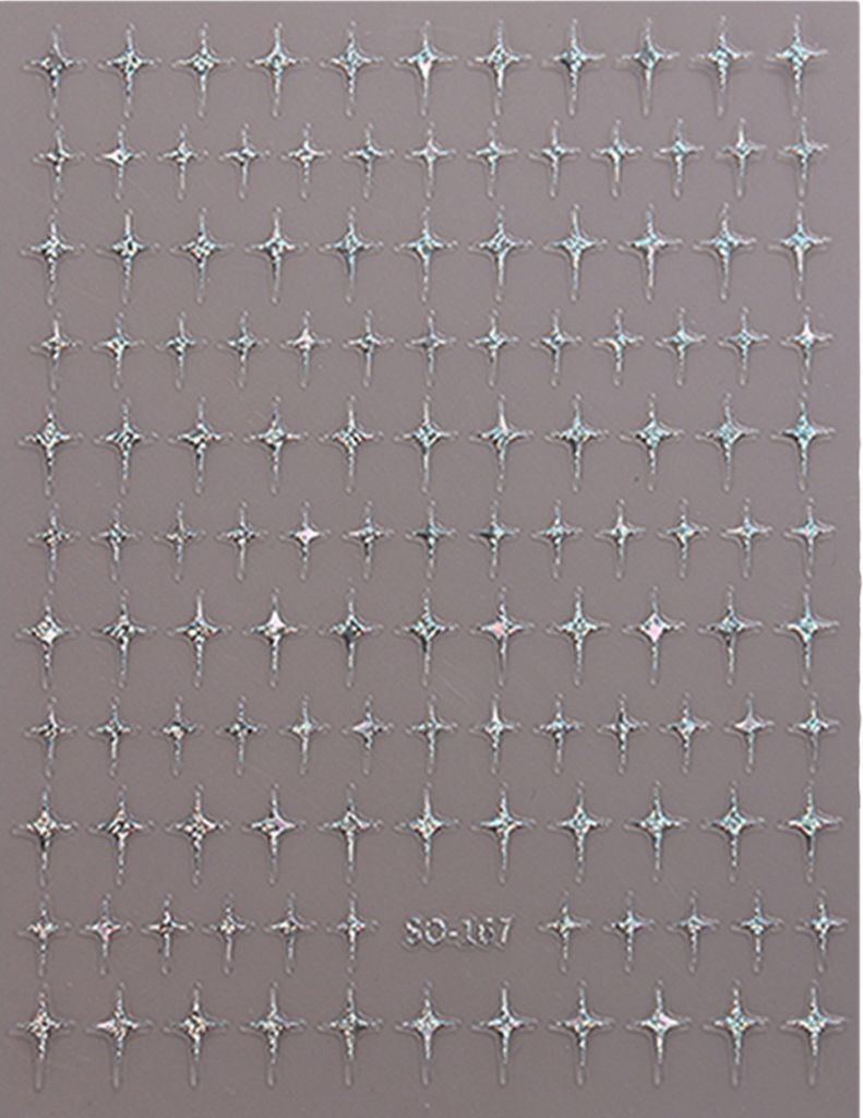 Glänzende Sterne Nail Art Aufkleber 3D Ultradünne Sterne Aufkleber DIY Maniküre Nagelkleber Dekoration Mädchen Bastelbedarf Geschenk