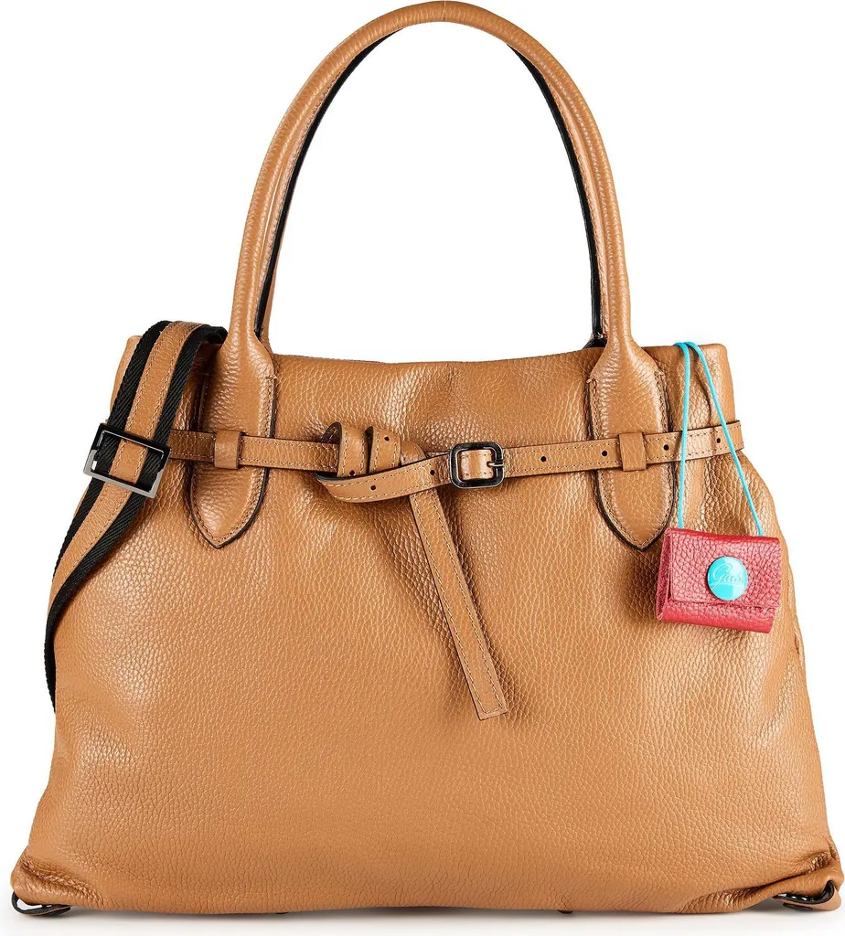Grand sac porté travers Gabs Elif 43cm cuir souple - Besace de luxe