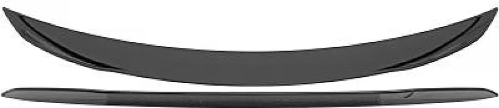 Diffuseur arrière adaptable Mercedes CLA C118 en plastique noir