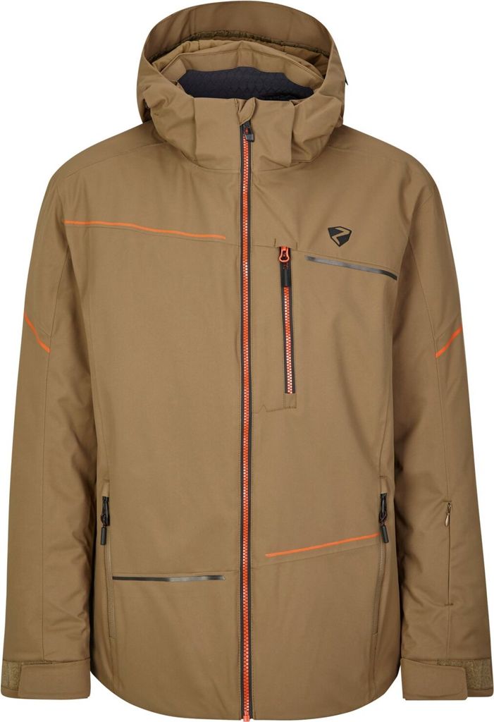 Ziener Skiwear Herren Ski Jacke TOROA walnut - 52