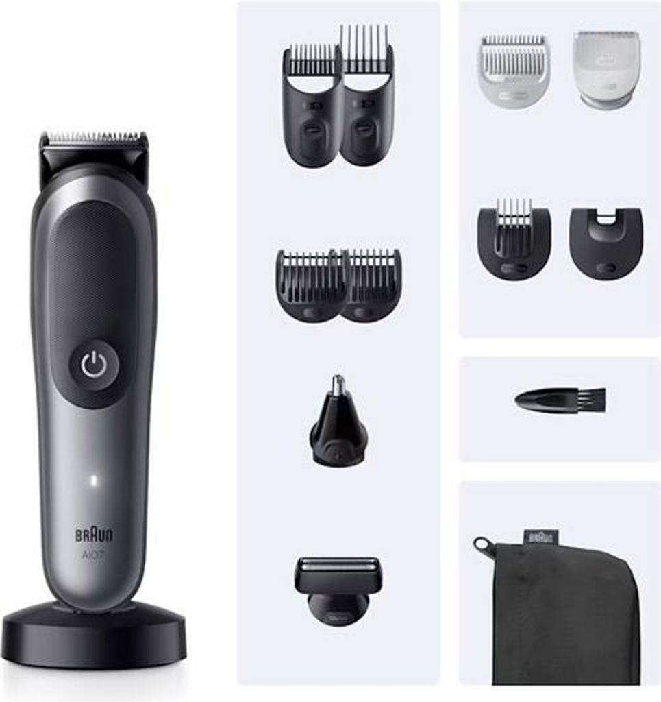 BRAUN Multi Groomer AIO7560 BlkSpcGry | Braun Produktbild 