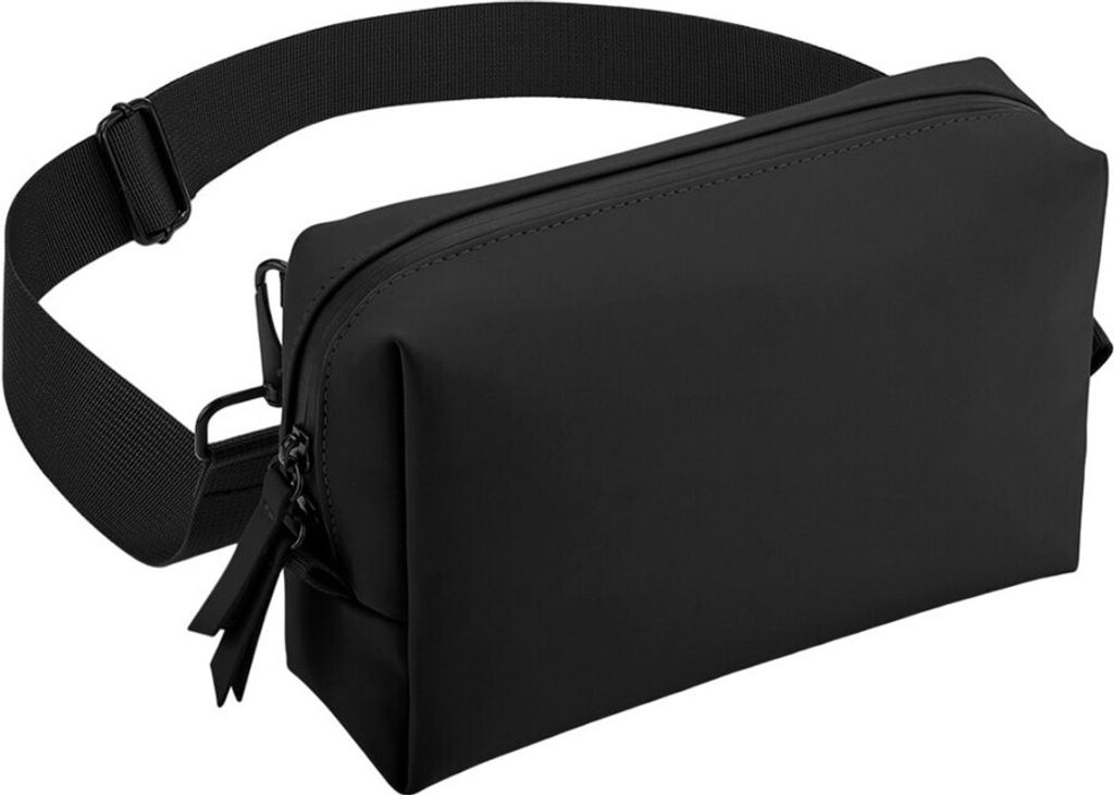 Bagbase - Umhängetasche, Matt, PolyurethanBeschichtung RW10134 (Einheitsgröße) (Schwarz)