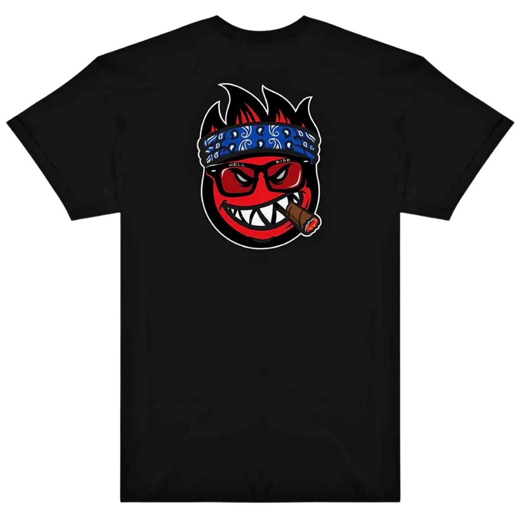 T-Shirt Thrasher Thrasher x Spitfire Big Head Outline für Uni