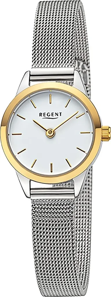 Regent orologio da donna in metallo orologio da polso al quarzo bracciale in metallo argento D2URF1442