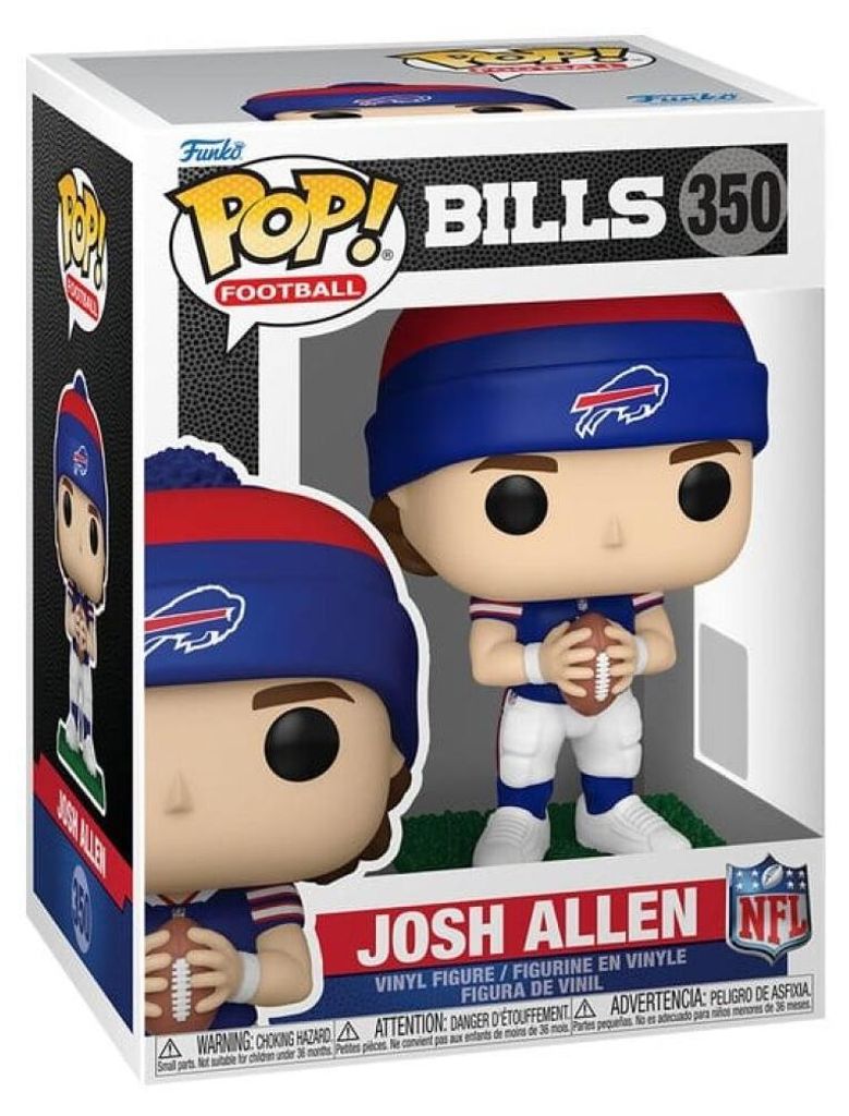 Funko NFL POP! Vinyl Figur : Bills- Josh Allen (Beanie) 9 Produktbild 