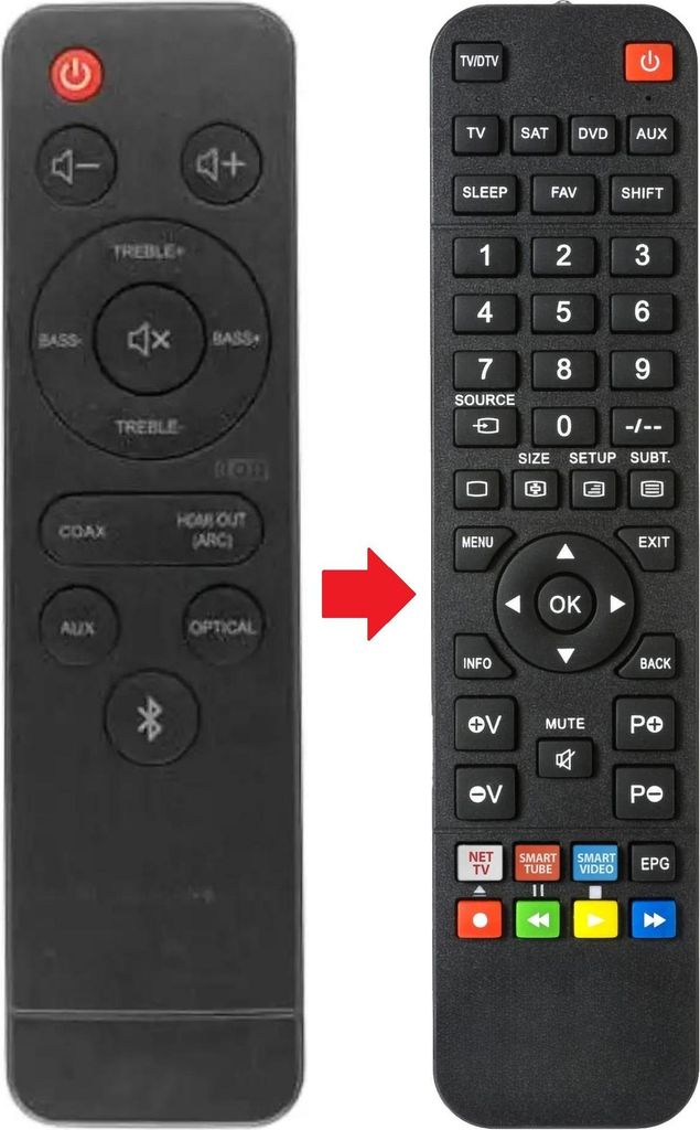 Fernbedienung geeignet für JVC TH-D437H