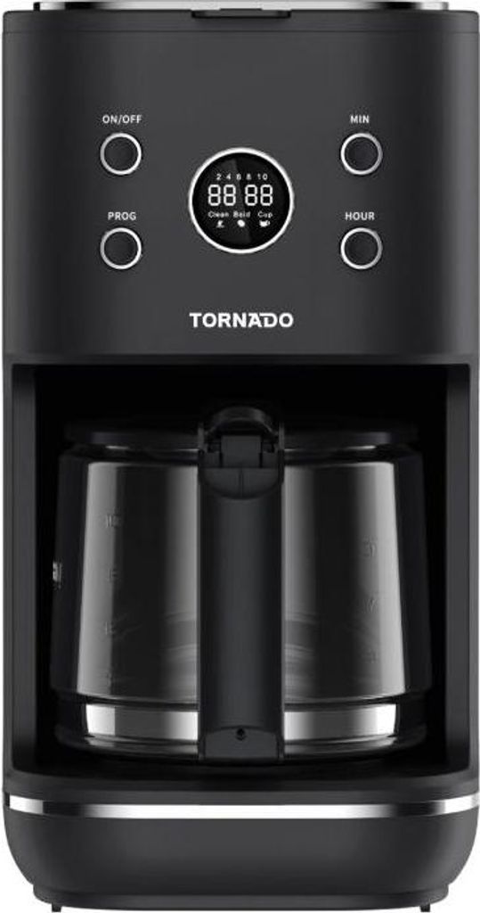 Tornado Amerikanische Kaffeemaschine, 1000W, 1.5L, Matte Oberfläche, Anti-Tropf, Warmhaltefunktion