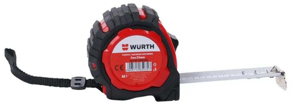 Magnetická pásmová měřidlo WURTH 5 m x 25 mm Obrázek produktu 