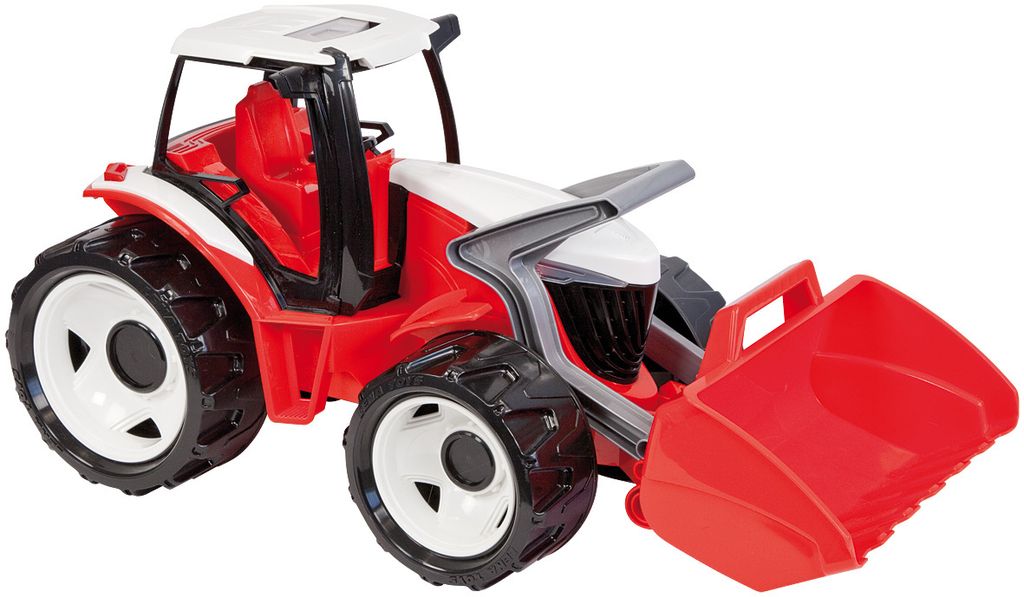Tracteur avec godet bleu gris Image du produit 