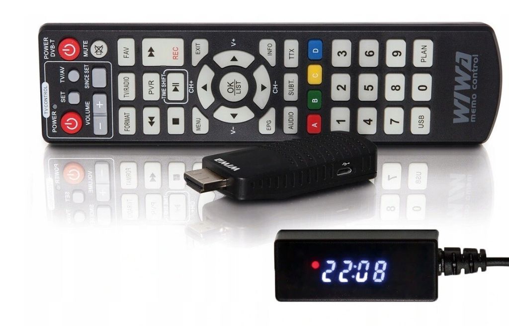 DVB-T/T2 WIWA H.265 Mini LED-ontvanger Productafbeelding 