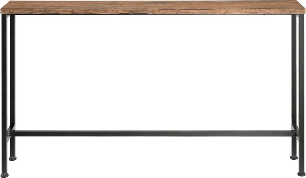 Consolle Minimalista FSB19 Metallo Nero: Arredo Corridoio Elegante