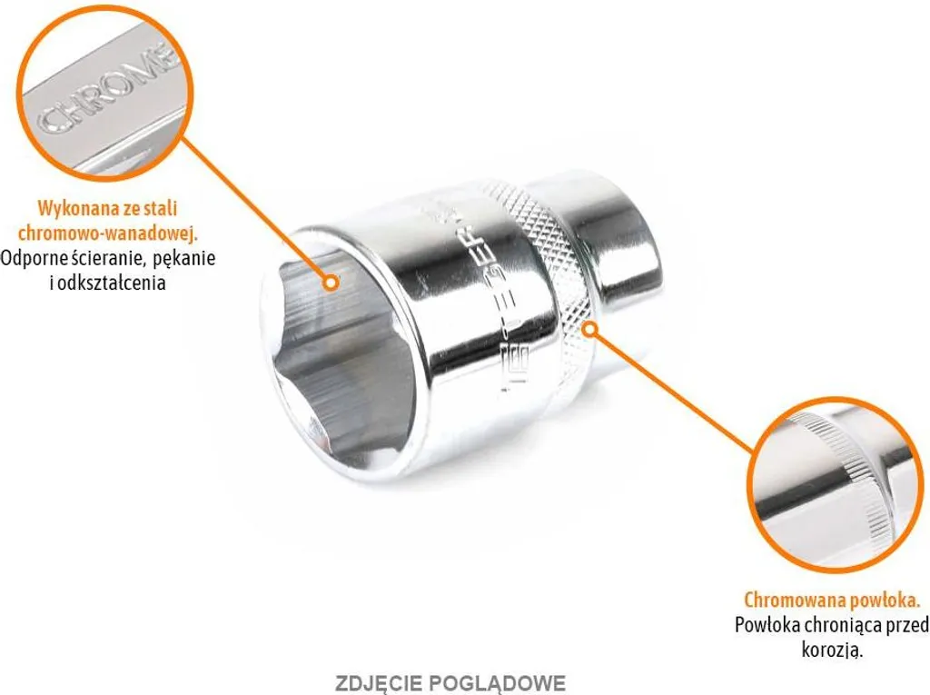 Inserti per Chiavi a Bussola 3/4" TEGER 27 mm | Standard DIN 3124 - 2
