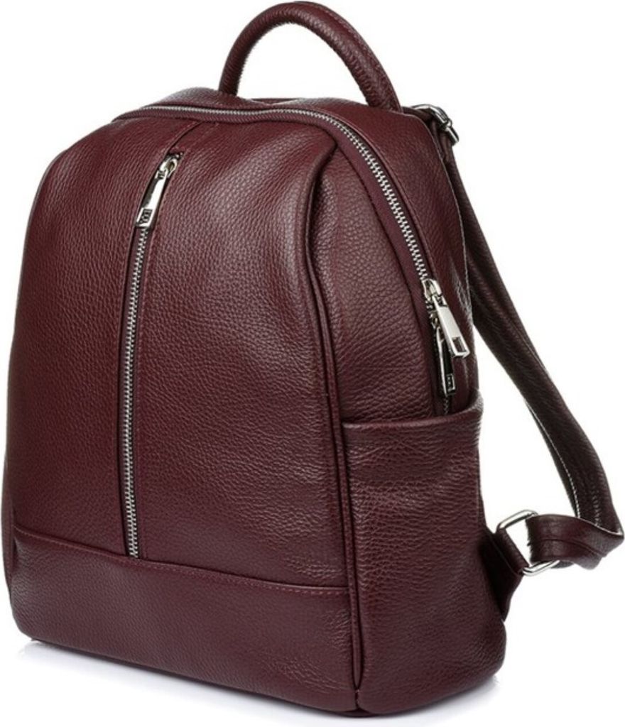 Lederrucksack A4 Damen geräumig solide italienische Premium große solide Leder