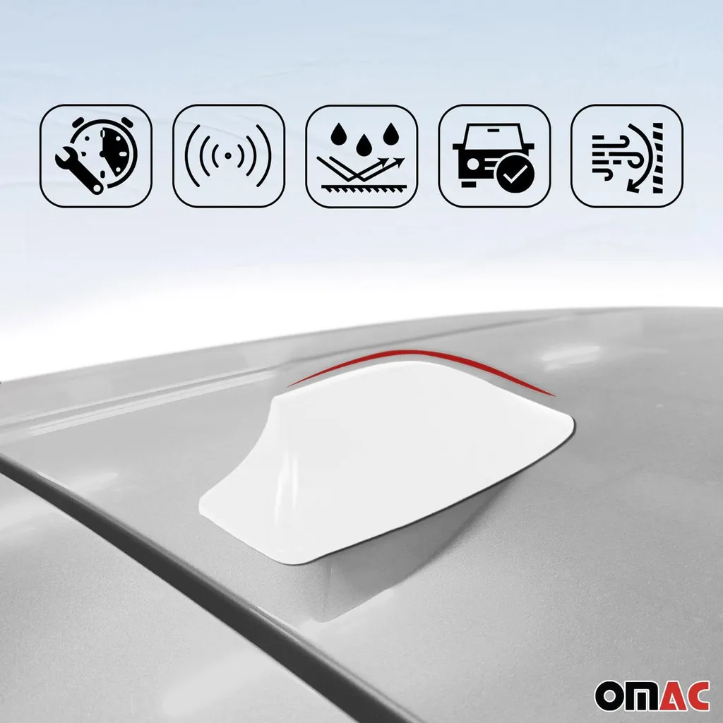 Antenna per Auto Bianca a Pinna: Guida al Tuning Facile e Veloce - 2