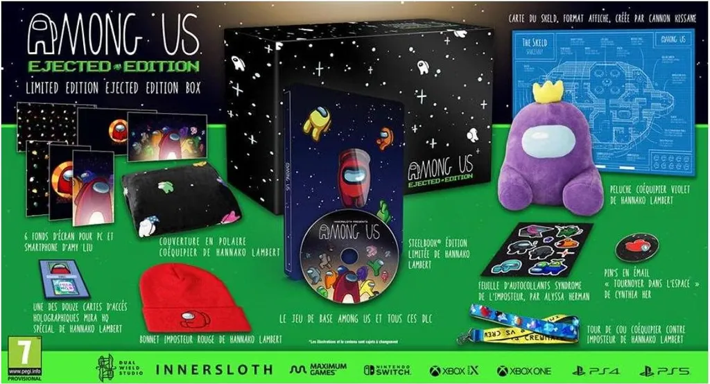 Among Us Ejected Edition PS5 : Le Jeu de Société Idéal pour Vos Soirées
