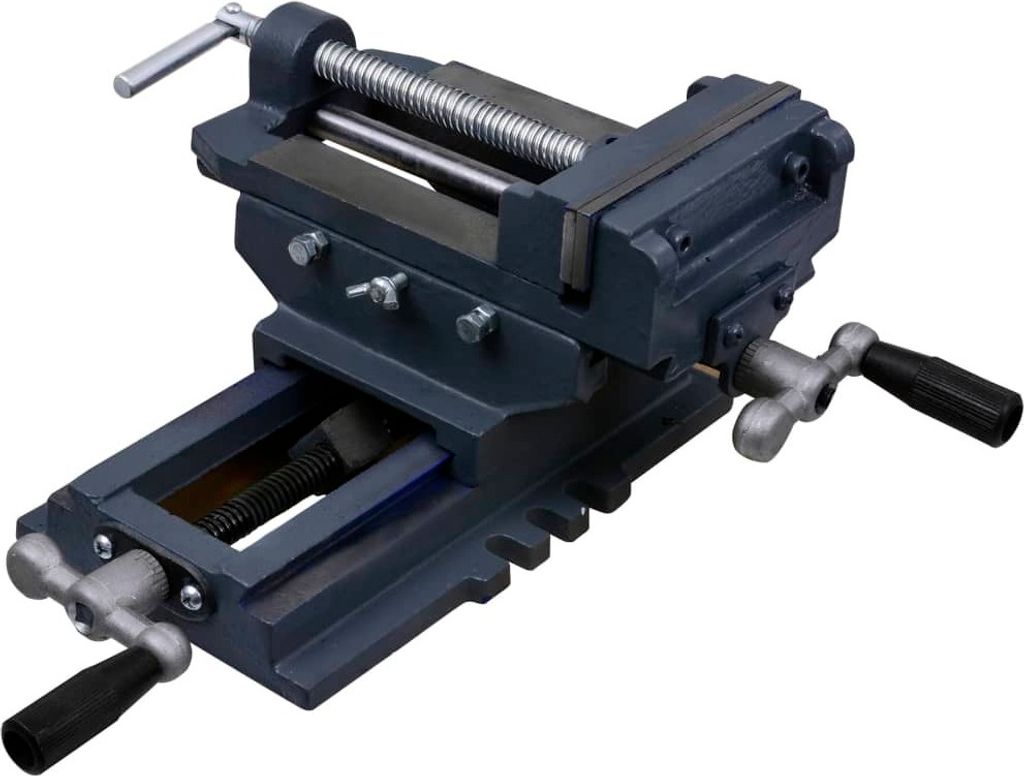 Schraubstock Kreuztisch Handbetrieben 127 mm