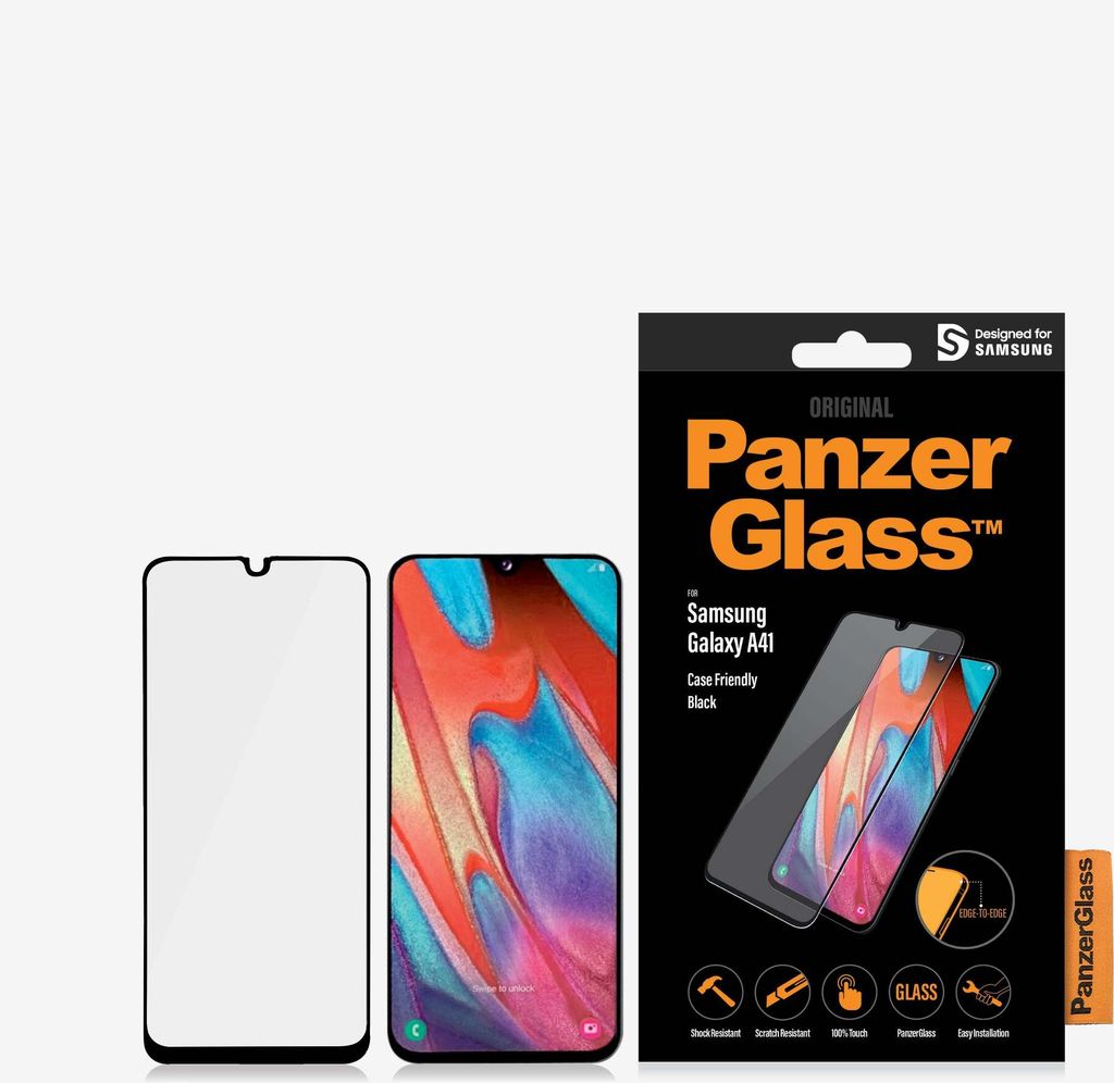 PanzerGlass™ Samsung Galaxy A41 Clear Glass Produktbild 3