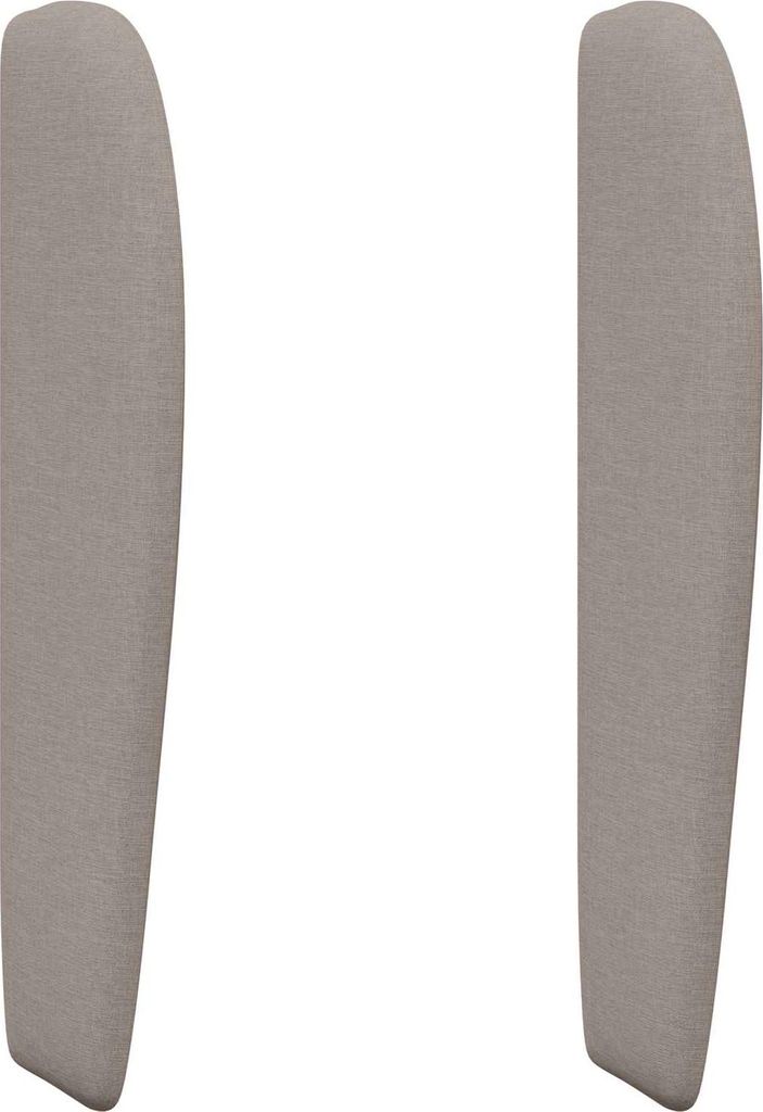 (Saisonschlussverkauf)Kopfteil ( 1pc)- modernen Design - für Zimmer - Ohr Beige 80x23x6 cm Stoff - Kopfteile NeuMöbel37701